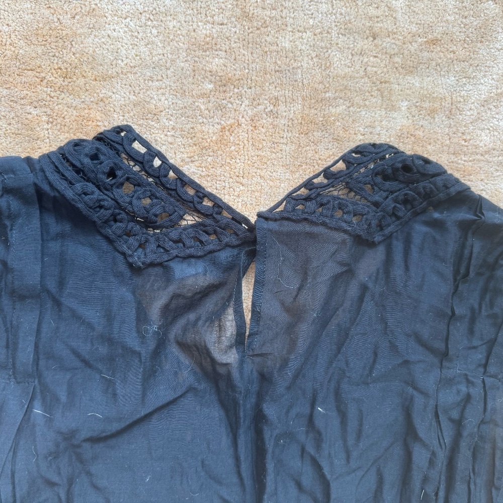 Isabel Marant Sheer Black Dress - Picture 4 of 5